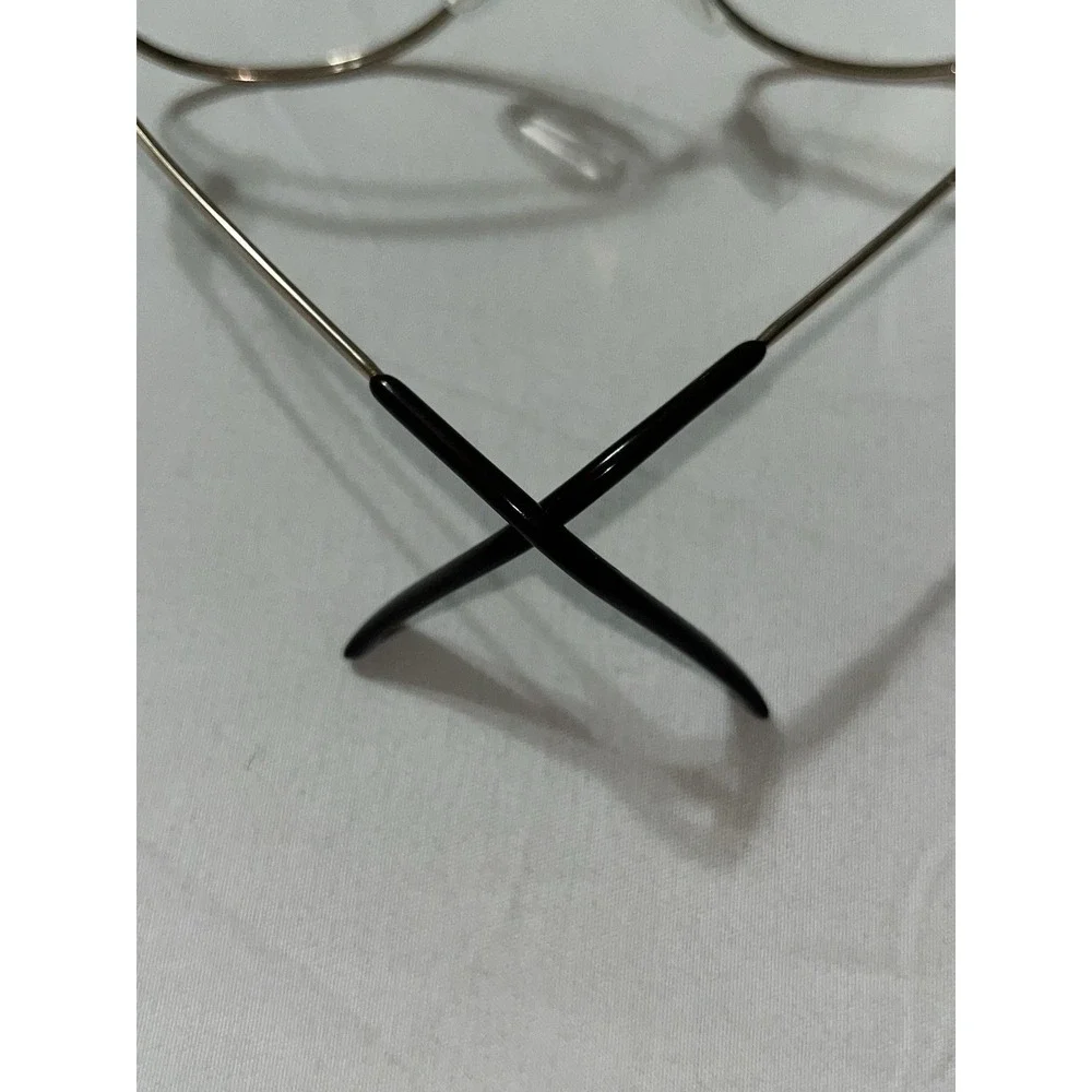 80's Vtg Metro-Welltest 18k EGP Gold Metal ELLA  Frames Sunglasses 54 18 135